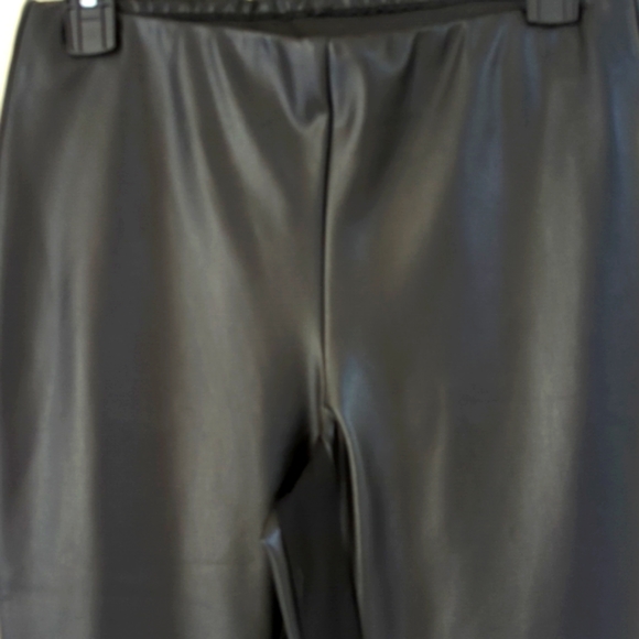 Chicos Black Label Faux-Leather Leggings - Picture 7 of 16